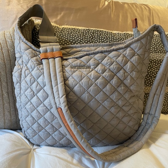 MZ Wallace Quilted Crossbody Bag in Beige - Picture 6 of 14